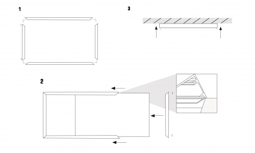 Dodatek za LED panel  OZL12030