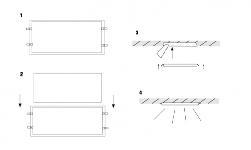 Dodatek za LED panel  VOL12030 