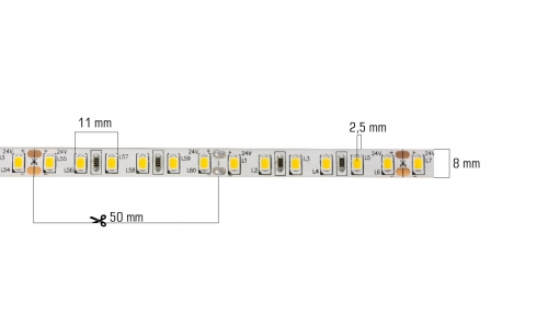 LED trakovi 12 V in 24 V LED trak 14.4 W, 24 V, 3000 K, IP65