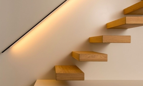 Aluminijasti profil za LED trak  ALU002/W