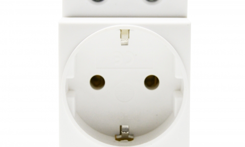 Vtikači in spojke Šuko vtičnica za DIN nosilec