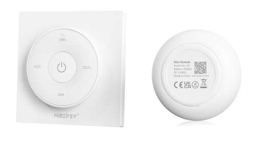 Dodatki za led trakove Daljinski upravljanik z magnetom DIMM, CCT,  2.4 GHz, K2-W