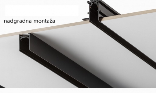 nadgradne vgradne magnetne tračnice.